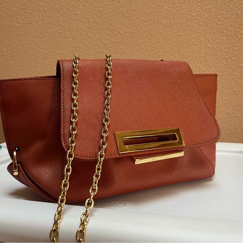 Zac Posen cross-bag in Camel Color
